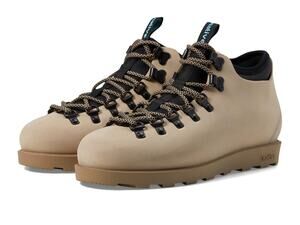 NATIVE SHOES FITZSIMMONS CITYLITE BLOOM FLAX TAN/FLAX TAN/JIFFY BLACK